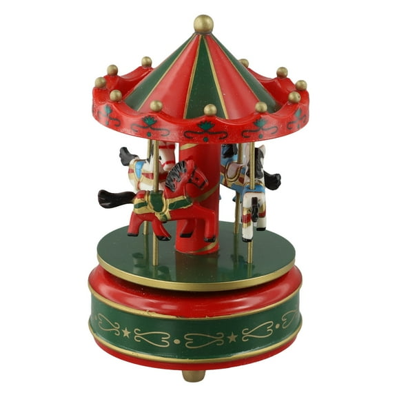 Gerich Cute and Charming Classic Carousel Music Box for Kids and Adults Alike Home Decor