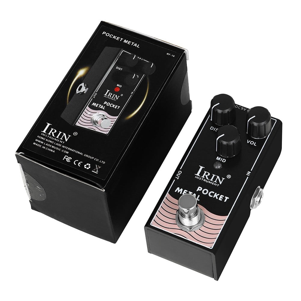 Gerich Electric Guitar Effects Pedal Distortion/Compressor/Analog Delay/Classic Chorus