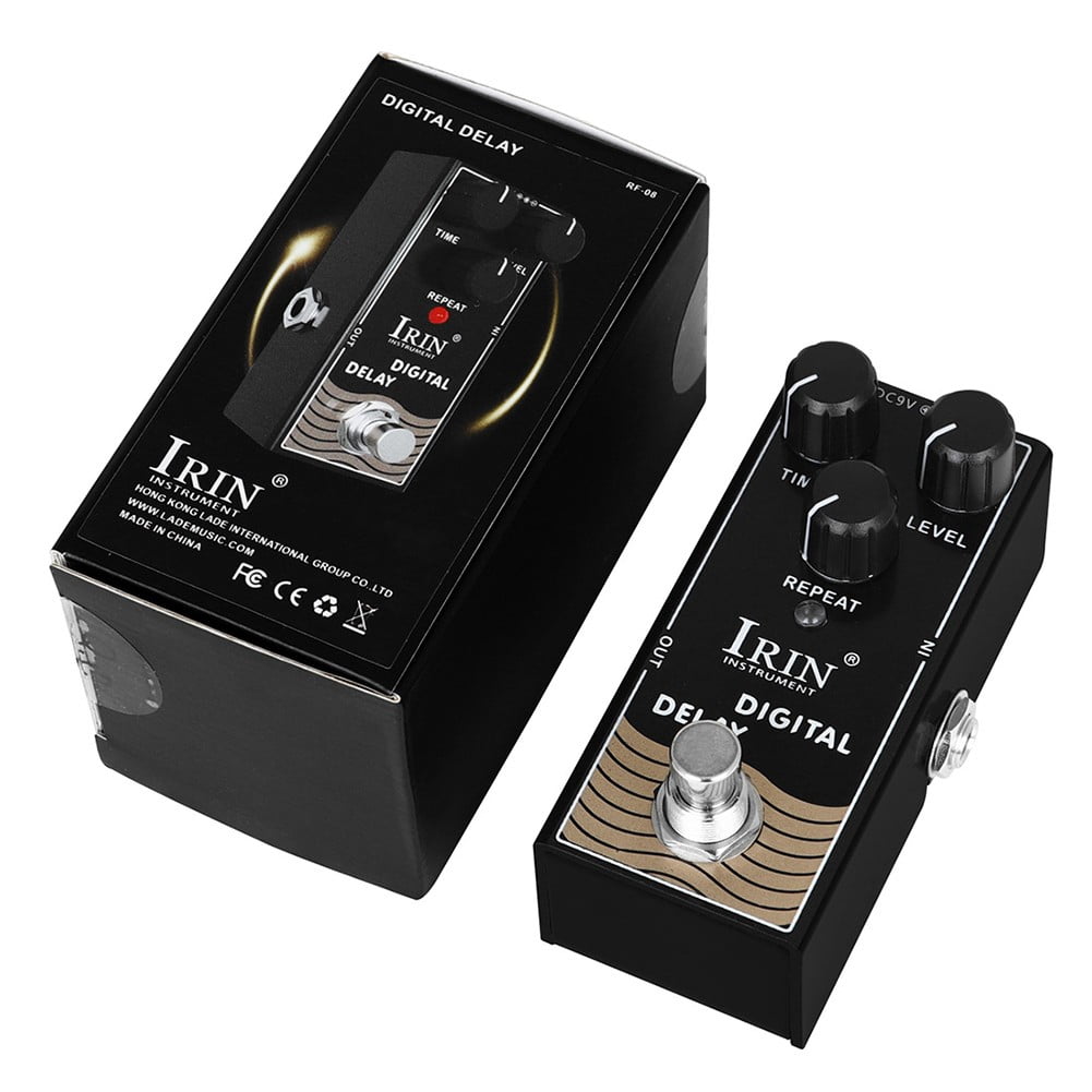 Gerich Electric Guitar Effects Pedal Distortion/Compressor/Analog Delay/Classic Chorus