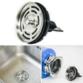 thumbnail image 1 of Gerich Garbage Disposal Strainer Cover Water Stopper Kitchen Sink Drain Strainer Sink Stopper Cover Fits for InSinkErator Badge 1 Pcs, 1 of 13