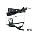 thumbnail image 1 of Gerich Lavalier Microphone Clips Replacement Kit 10 Pcs s Lavalier Mic Clips Metal Tie Clips Replaceable for Voice Recording Clamp Holder, 1 of 5