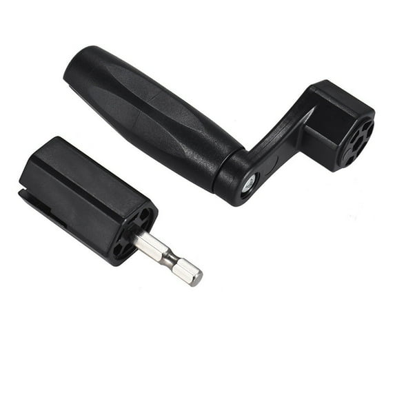 Gerich Multifunctional Guitar String Winder Bridge Pin Puller Remover Electric Tuning Peg Puller Drill Automatic Hexagonal Luthier Tool
