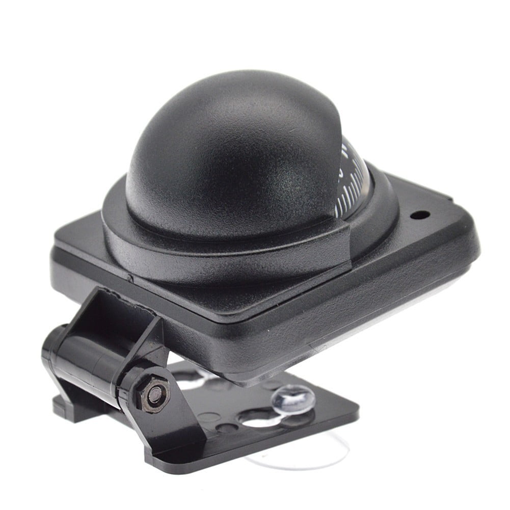 Gerich Navigation Dashboard Car Compass Bike Cycling Hiking New Direction Ball N9A2 （Black）4 Pcs