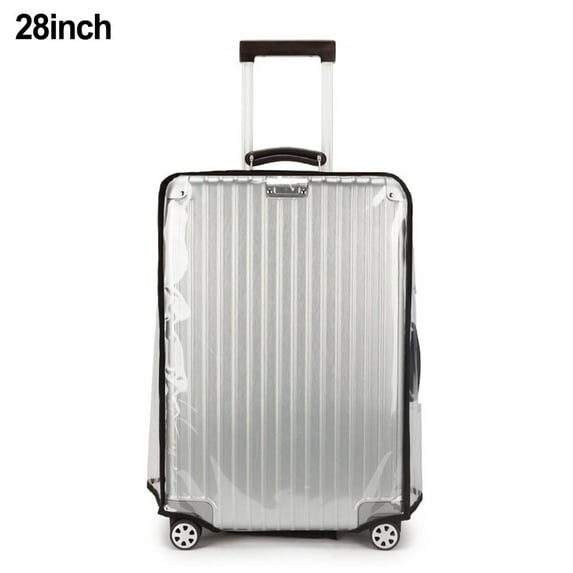 Gerich PVC Suitcase Covers Clear Suitcase Cover Protectors Washable Bag 28In Adult, Transparent