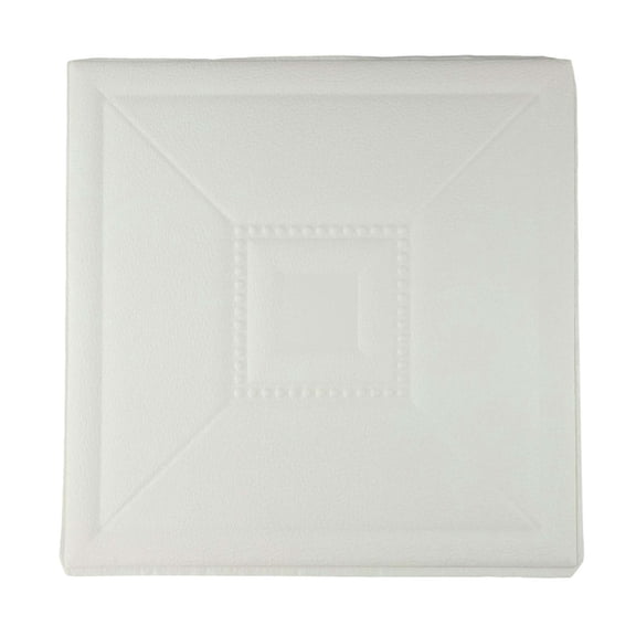 Gerich Self Adhesive Tile Stone Brick Wall Stickers Soft Foam Panels Pack of 12 Home Decor