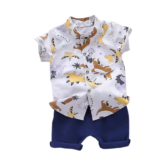 Gerichy Baby Boy Clothes Outfits Tops+Pants Dinosaur T-shirt Toddler Cartoon Set Kids Baby Clothes