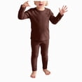 thumbnail image 1 of Gerichy Baby Boys Girls Pajama Set Kids Toddler Snug fit Warm Basic Cotton Sleepwear pjs for Home Daily 6M-12T, 1 of 7