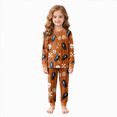 thumbnail image 1 of Gerichy Boys Girls Pajamas Sets Halloween Pajamas Cute Print Long Sleeve Top and Pants Soft Sleepwear 2Pcs Kids Holiday Pajama Sets 2T-9T, 1 of 7
