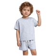 thumbnail image 1 of Gerichy Boys Summer Outfits 1-4Years Baby Boys Clothes Set Gentle T-shirt Tops+Shorts Summer Outfits, 1 of 5