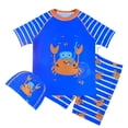 thumbnail image 1 of Gerichy Boys Swim Set, 2T 3T 4T 5T Swimsuit Boys Boys' Long Sleeved Sun Swimsuit Small Medium And Large Children's Surfing Suit Cartoon Children's Swimsuit, 1 of 5