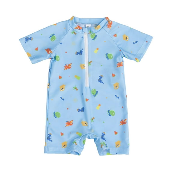 Gerichy Boys Swim Set, 2T 3T 4T 5T Swimsuit Boys Boys Swimsuit Comfortable Breathable Fashion Beach Coconut Tree Print Boys Swimsuit