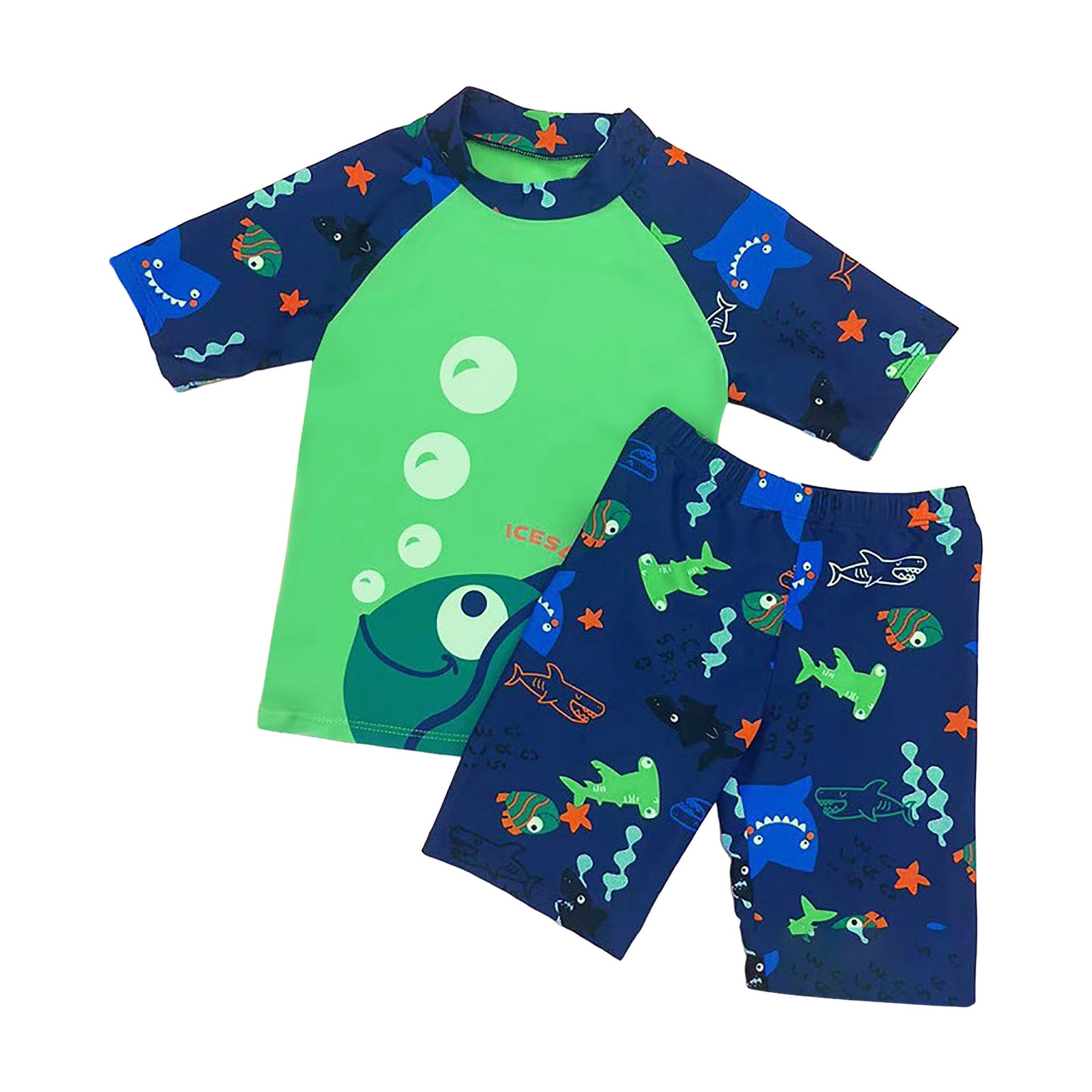Boys Printed Swimsuit