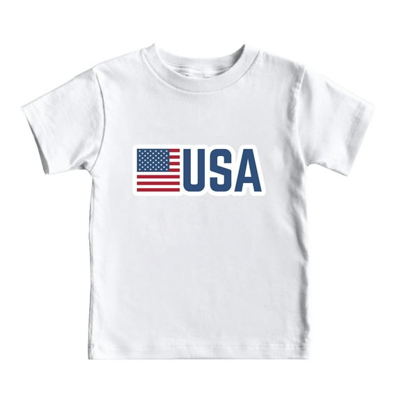 Gerichy Boys Tshirts,Boys 4th of July Shirt Kids American Flag Shirts Boys Girls Fourth of July Patriotic Tshirts Comfy Cotton Short Sleeve Round Neck Tshirt for Indenpendence Day