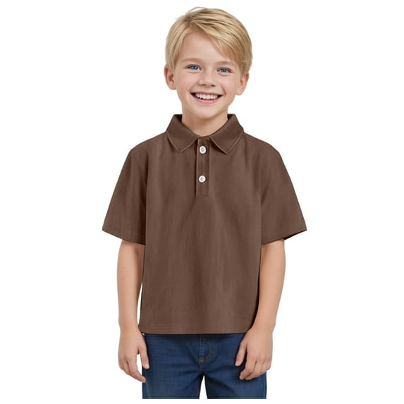 Gerichy Boys Tshirts,Boys 4th of July Shirt Toddler Kids Girls Boys Short Classic Loose Short Tunic Tops Soft Blouse Sleeve Solid T Shirt Tee Tops Clothes