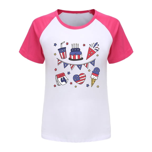 Gerichy Boys Tshirts,Boys 4th of July Shirt Athletic Tank Tops for Boys, Crew Neck Cotton Graphic Summer Sleeveless T-Shirt