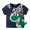 thumbnail image 1 of Gerichy Boys Tshirts,Boys 4th of July Shirt Toddler Boys Girls Short Sleeve Easter Cartoon Rabbit Printed Kids Tops T Shirt With Pocket, 1 of 2