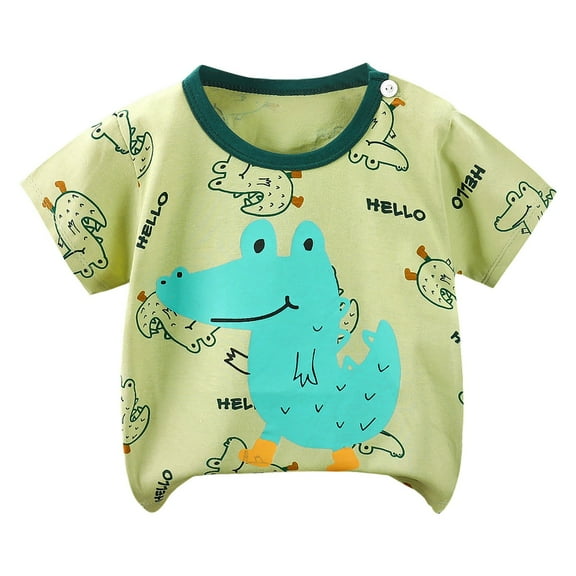 Gerichy Boys Tshirts,Boys 4th of July Shirt Toddler Boys Short Sleeve Fashion Plaid Shirt Tops Coat Outwear For Babys Clothing