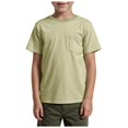 thumbnail image 1 of Gerichy Boys Tshirts Boys T Shirts Kids Short Sleeve Pocket Shirt Crewneck Summer Basic Tee Tops 2 To12 Years, 1 of 6