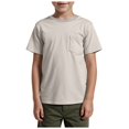 thumbnail image 1 of Gerichy Boys Tshirts Boys T Shirts Kids Short Sleeve Pocket Shirt Crewneck Summer Basic Tee Tops 2 To12 Years, 1 of 6