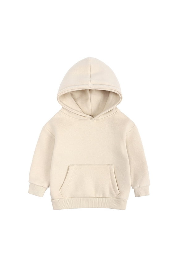 Toddler Solid Boy Active Tech French Terry solid color Hoodie Khaki,3-4 Years
