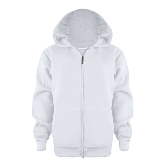 Gerichy Fall Zip Hoodie Sleeve Girls Color Top Kids Long Up Boys Jackets Solid Sweatshirt Boys Coat&jacket Ski Boys Jacket Girls Winter Coat Boys Girls Coat Toddler Winter Coat Baby Coat Kids Jackets