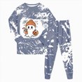 thumbnail image 1 of Gerichy Girls Outfits Crewneck Long Sleeve Halloween Print Pajama Set Sleepwear Outfit Soft Comfortable Casual Wear for Children Toddler Clothes Sets 2T-9T, 1 of 6
