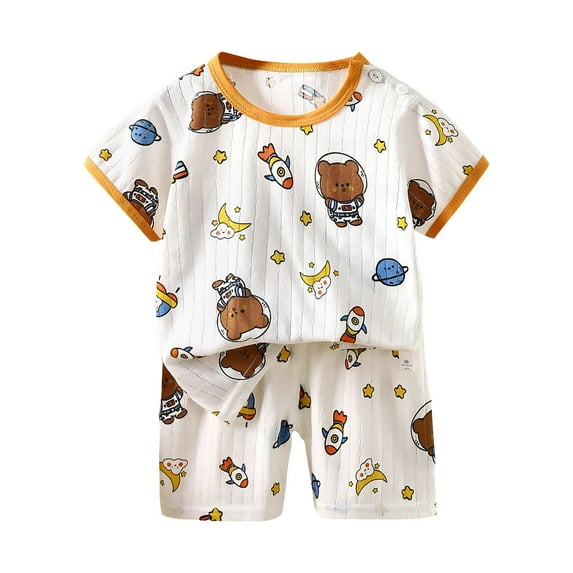 Gerichy Girls Summer Outfits, Rainbow Tutu Skirt Girls Mesh Three Piece Set Short Sleeve Cute