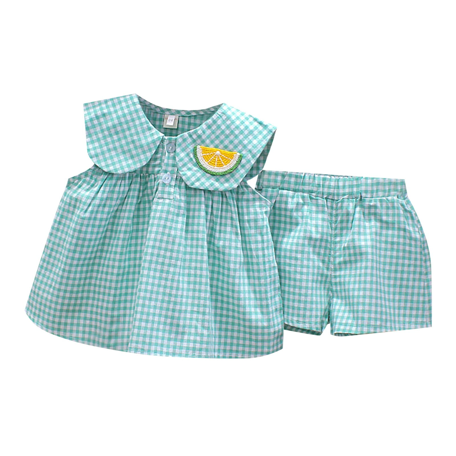 Gerichy Girls Summer Outfits, Toddler Kids Girls Summer Clothes Solid ...