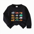 thumbnail image 1 of Gerichy Kids Christmas Sweatshirt Toddler Boys Girls Round Neck Car Printed Shirt Tops Outfit 18M-5T, 1 of 7