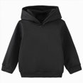 thumbnail image 1 of Gerichy Kids Cotton Hoodies Loose Plain Pullover Hoodie Sweatshirts Boys Girls Soft Fall Winter Casual Clothes 2T-10T, 1 of 6