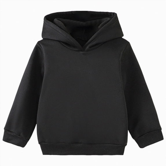 Gerichy Kids Cotton Hoodies Loose Plain Pullover Hoodie Sweatshirts Boys Girls Soft Fall Winter Casual Clothes 2T-10T
