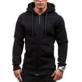 thumbnail image 1 of Gerichy Men's Rival Fleece Full Zip Hoodie Black,L, 1 of 2