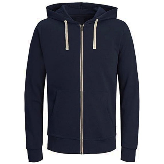 Gerichy Men's Rival Fleece Full Zip Hoodie Blue,L