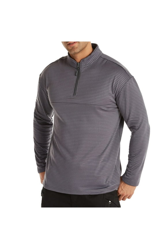 Mens Fleece Training Warm Underwear Outdoor Sports Cycling Jacket Base Coat Kindness Sweatshirts for Men Grey,M