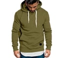 thumbnail image 1 of Gerichy Mens Long Sleeve Hoodies Sweatshirt Hoody Jacket Pullover Hooded Jumper Top AG,S, 1 of 4