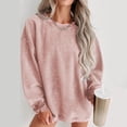 thumbnail image 1 of Gerichy Oversized Sweatshirt for Women Plus Size Sweatshirts Long Sleeve Crew Neck Casual Soft Pullover Tops Shirts Hoodies for Women Long Sleeve Shirts for Women, 1 of 4