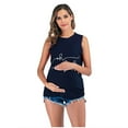 thumbnail image 1 of Gerichy Summer Maternity Clothes,Short Sleeve Maternity Tops,Nursing Maternity Top,Ladies Fashion Solid Color Print Short Sleeve Pregnant Woman Casual Clothe Top, 1 of 5