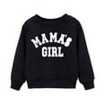 thumbnail image 1 of Gerichy Toddler And Youth Crewneck letter printed Sweatshirt Black,18-24 Months, 1 of 4