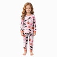 thumbnail image 1 of Gerichy Toddler Boys Girls Cotton Pajamas Set Kids Halloween Print jammies Toddler Winter Cute Print Long Sleeved Home Wear Baby Clothes Suit 2T-9T, 1 of 7