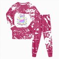 thumbnail image 1 of Gerichy Toddler Boys Girls Halloween Cartoon Print Two-Piece Pajama Set Long Sleeve Sleepwear Outfit 2T-9T, 1 of 7