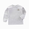 thumbnail image 1 of Gerichy Toddler Boys Girls Long Sleeve T-Shirts Round Neck Breathable Cotton Basic Tops Fall and Winter Home Clothes 3M-9T, 1 of 4