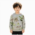 thumbnail image 1 of Gerichy Toddler Boys Pullover Sweatshirts Dinosaur Cartoon Print Sweatshirt Kids Long Sleeve Winter Shirt 1T-7T, 1 of 5
