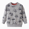 thumbnail image 1 of Gerichy Toddler Boys Sweatshirts Long Sleeve Tractor Shirt Pullover Truck Top Tee Kids Clothes 12M-7T, 1 of 6