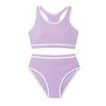 thumbnail image 1 of Gerichy Toddler Girl Swimsuit,Girls Bathing Suit Summer Swimsuit Skintight Bodysuit Bikini For Girl New Girls' Swimwear Two Piece Swimsuit Children's Bikini, 1 of 9