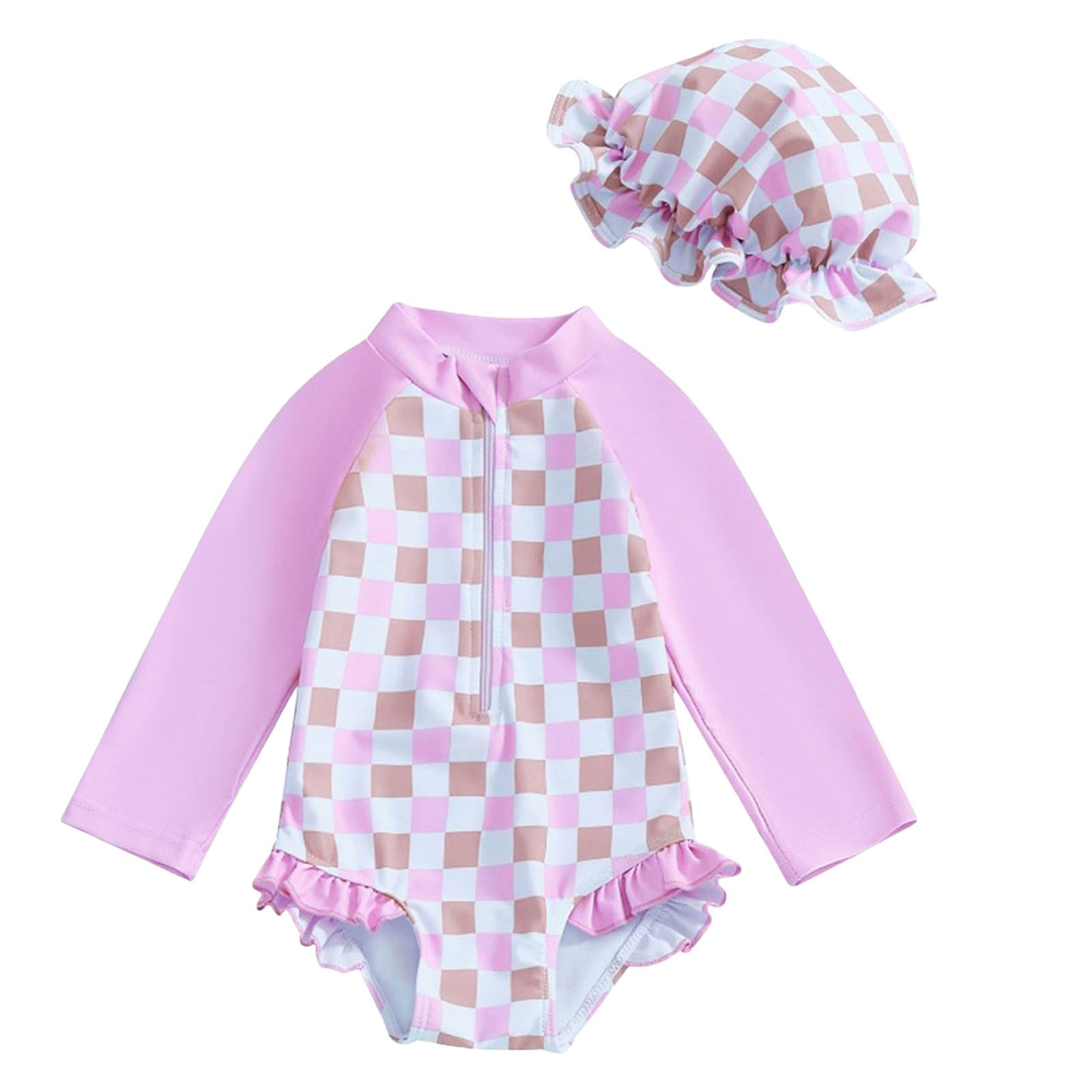Girls New Summer Cute Onesie Swimsuit main image 1