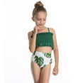 thumbnail image 1 of Gerichy Toddler Girl Swimsuit,Girls Bathing Suit Toddler Summer Girlscamou Flage Print Holiday Green Two Piece Swimwear Swimsuit Bikini, 1 of 7