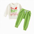 thumbnail image 1 of Gerichy Toddler Kids Baby Boy Fall Outfits 1T 2T 3T Letter Print Long Sleeve Tops Pants Winter Clothes Sets Kaprioy Boys Clothes Fall Winter, 1 of 6