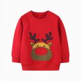 thumbnail image 1 of Gerichy Toddler Little Boy Christmas Sweatshirt Kid Xmas Santa Dinosaur Shirt Clothes Long Sleeve Tee Top 1T-7T, 1 of 6