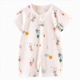 thumbnail image 1 of Gerichy Unisex Baby Onsies Solid Baby Bodysuit Romper for 0-24 Months Preemie Baby Suits Cotton Infant And Toddler Crawling Clothes Newborn Baby, 1 of 4