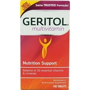 Geritol Multivitamin Tablets 100 TB - Buy Packs and SAVE Pack of 2
